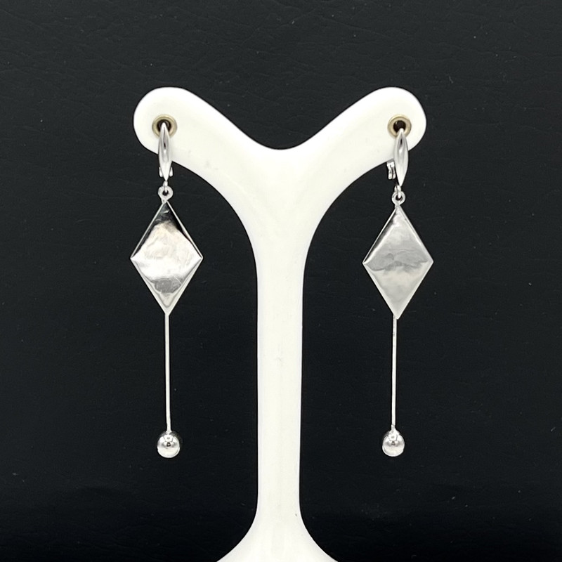 گوشواره نقره زنانه مدل NG8407