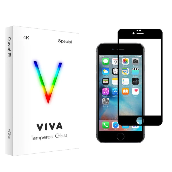 محافظ صفحه نمایش ویوا مدل 4K مناسب برای گوشی موبایل اپل iPhone 6 Plus