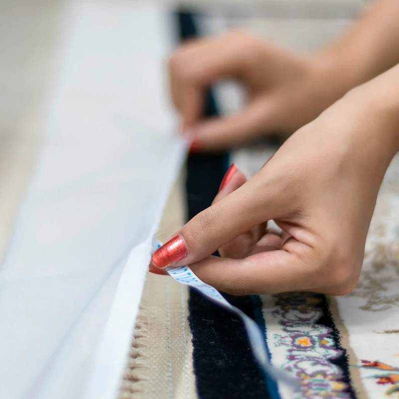 عکس شماره 9 : محافظ ریشه فرش مدل 9