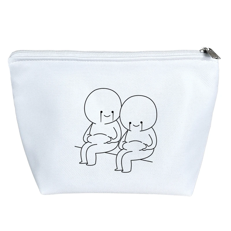 کیف لوازم آرایش دخترانه خندالو مدل تپلوها کد 3057