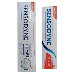 خمیر دندان سنسوداین مدل REPIER حجم 75 میلی لیتر  به همراه خمیر دندان سنسوداین مدل LOOK-ORIGINAL  حجم 50 میلی لیتر 