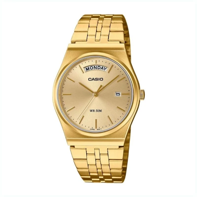 ساعت مچی عقربه‌ای کوارتز مردانه کاسیو مدل MTP-B146G-9AVDF