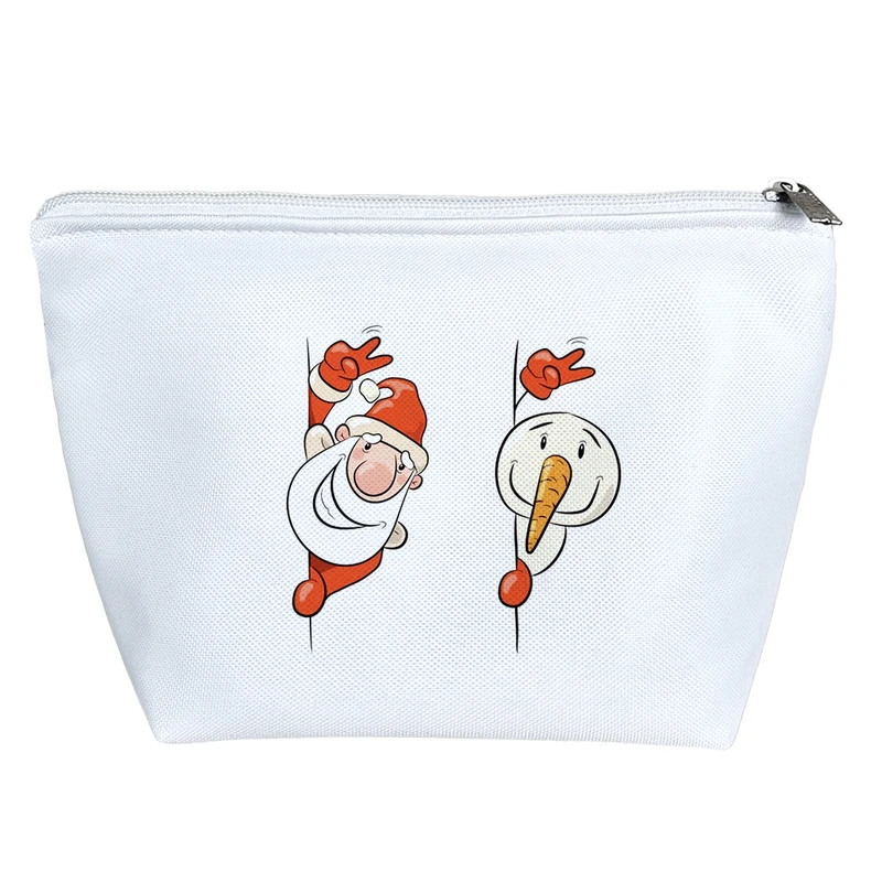 کیف لوازم آرایش دخترانه خندالو مدل کریسمس کد H642