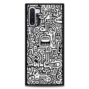 AKAM AMC-WSGN10-DOODLE15 Cover For Samsung Galaxy Note 10