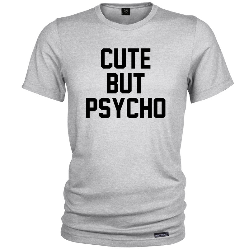 تی شرت آستین کوتاه مردانه 27 مدل Psycho کد MH1288