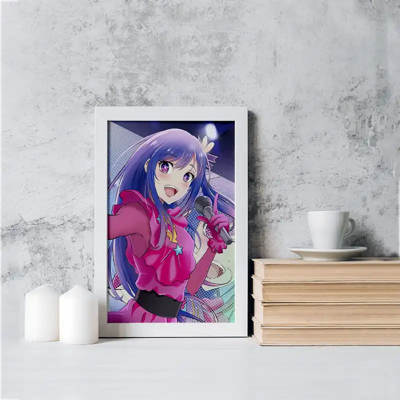 تابلو خندالو مدل هوشینو انیمه اوشی نو کو ستاره من Oshi No Ko کد 27473