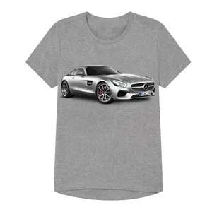 تی شرت پسرانه مدل بنز کد B34 رنگ طوسی