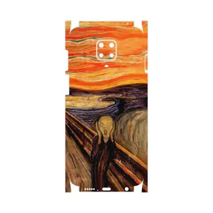 MAHOOT The Scream of Munch-FullSkin Cover Sticker for Xiaomi Redmi Note 9 Pro