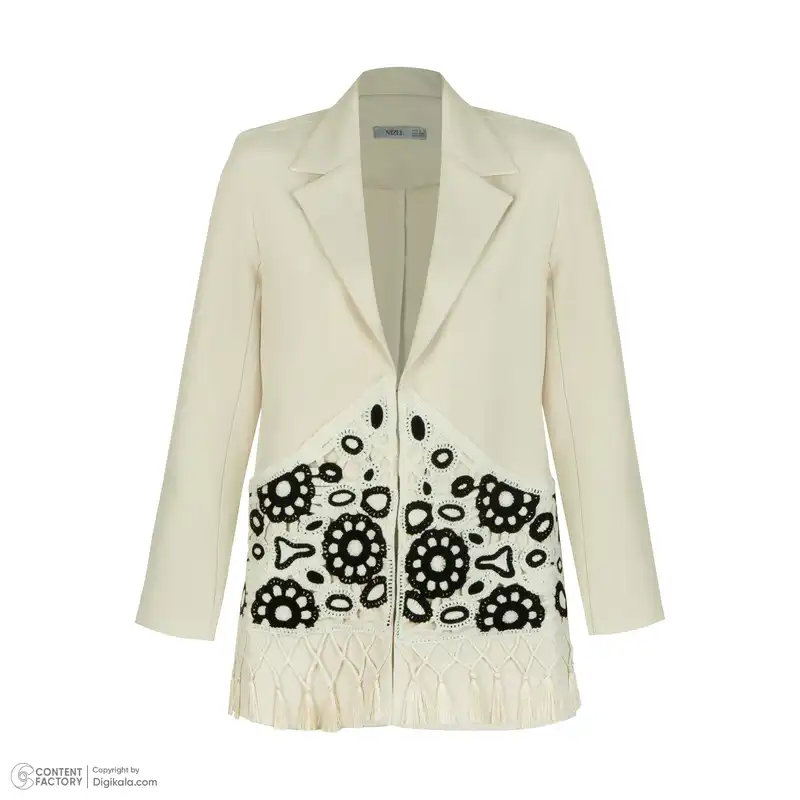 کت زنانه نیزل مدل 0247-031 رنگ کرم
