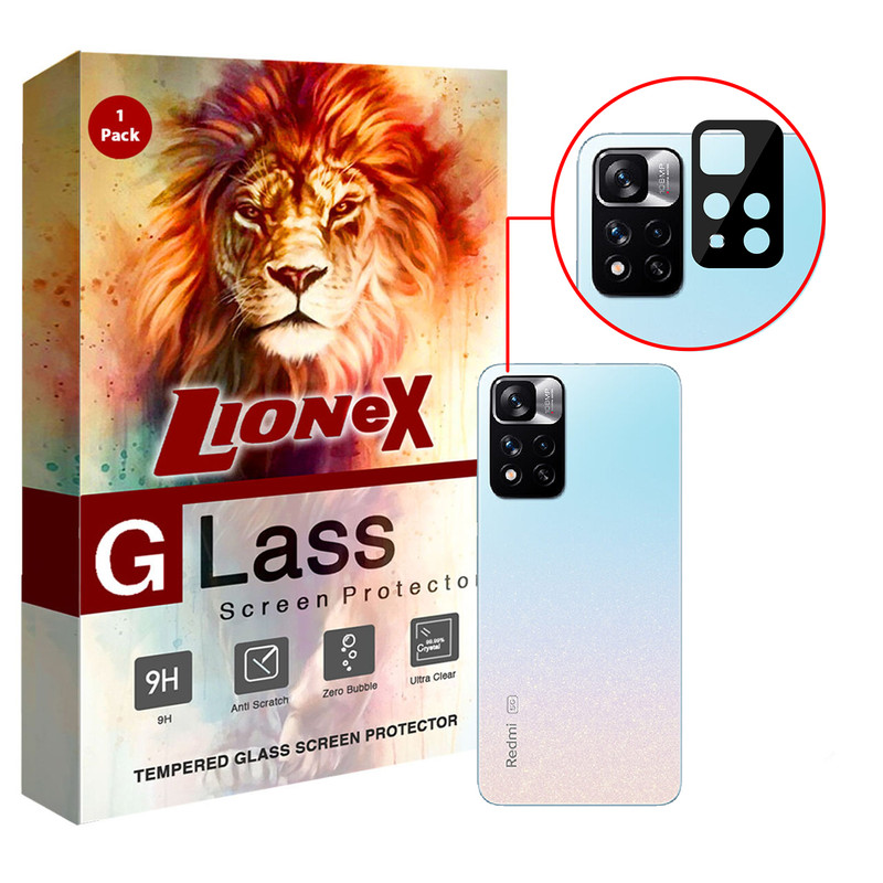 محافظ لنز دوربین لایونکس مدل LFUL مناسب برای گوشی موبایل شیائومی Redmi Note 11 Pro Plus 5G