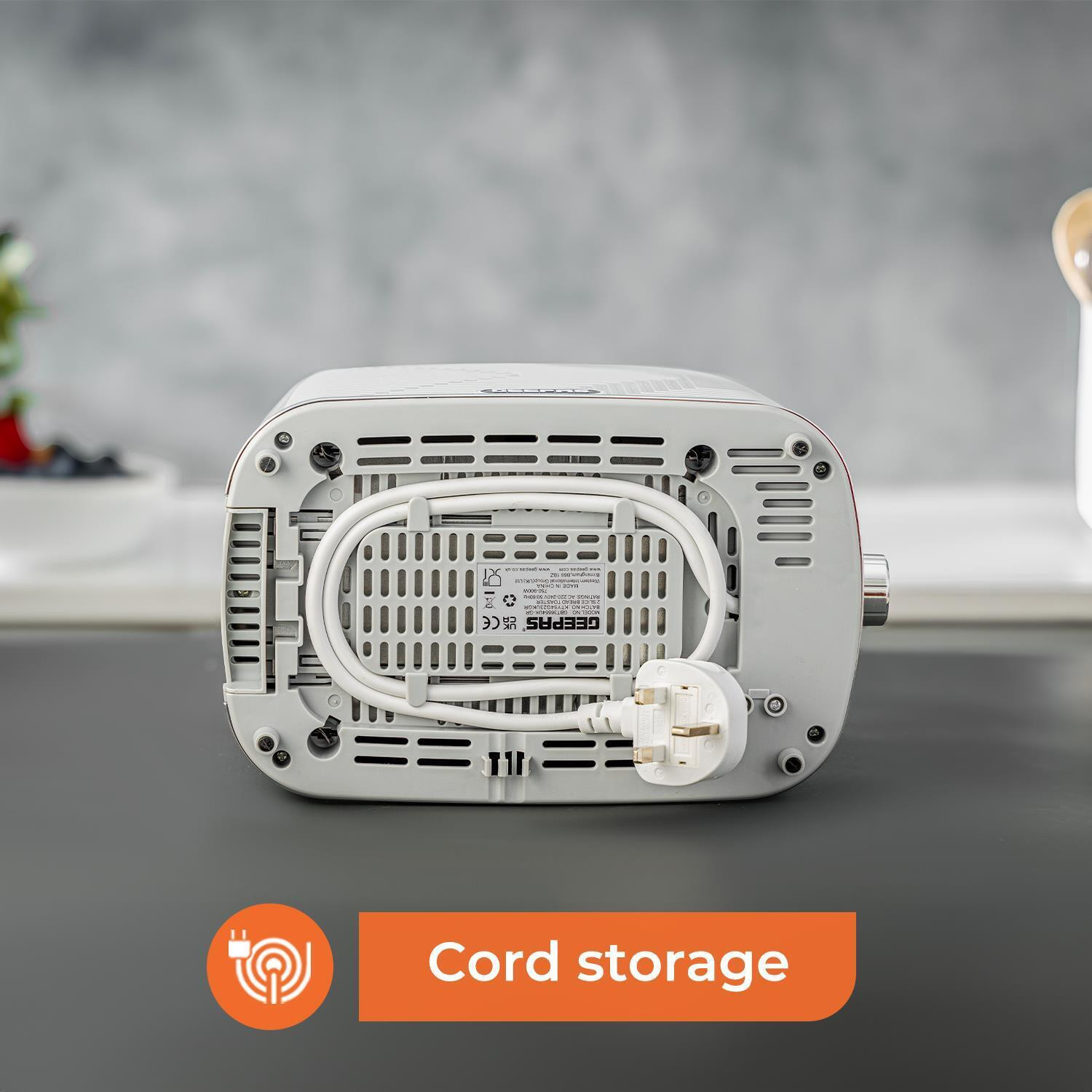 توستر جی پاس مدل  GBT36554UK-WT