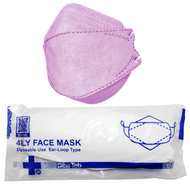 ماسک تنفسی دیباطب مدل ارکیده بسته 10 عددی