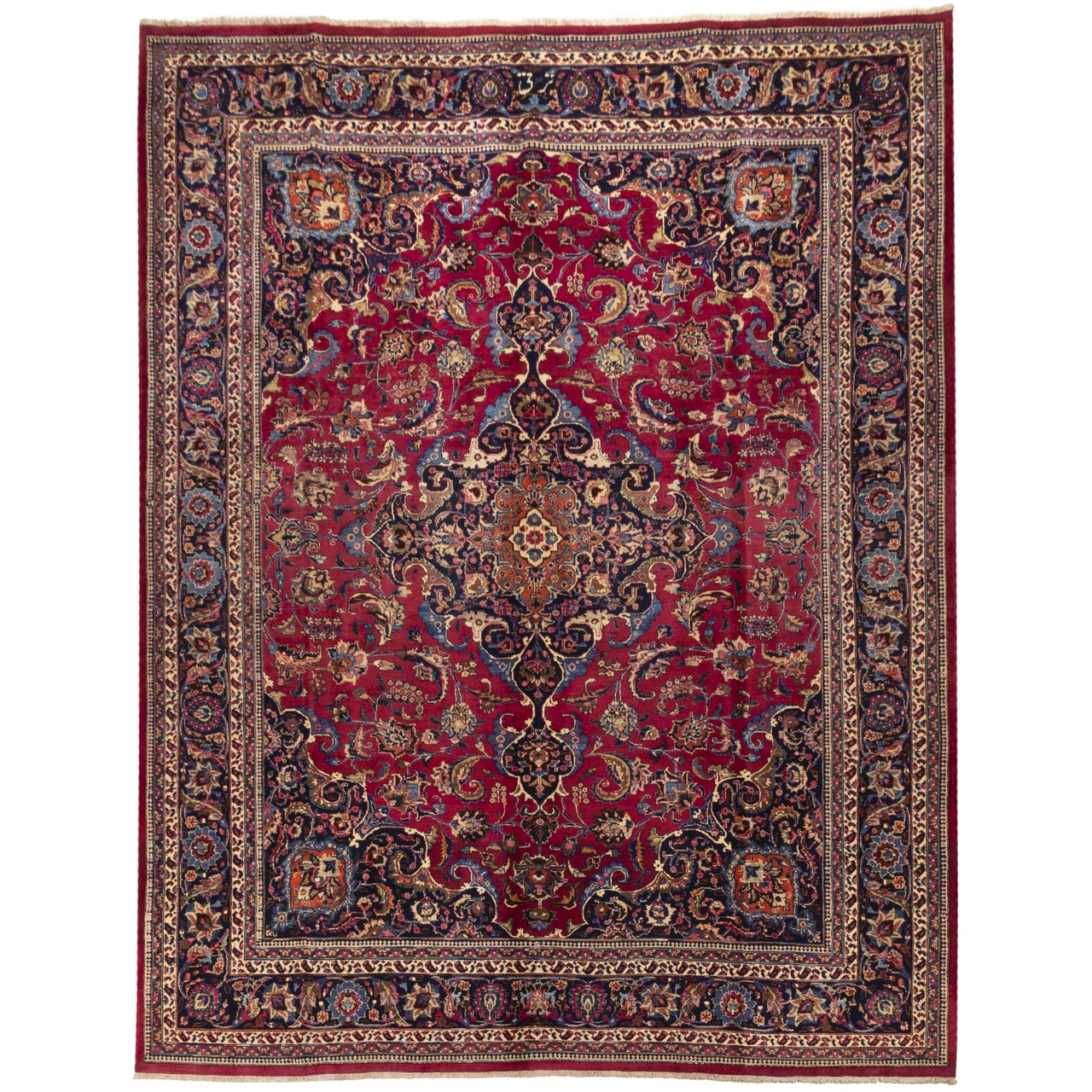 فرش دستباف قدیمی یازده و نیم متری سی پرشیا کد 187349