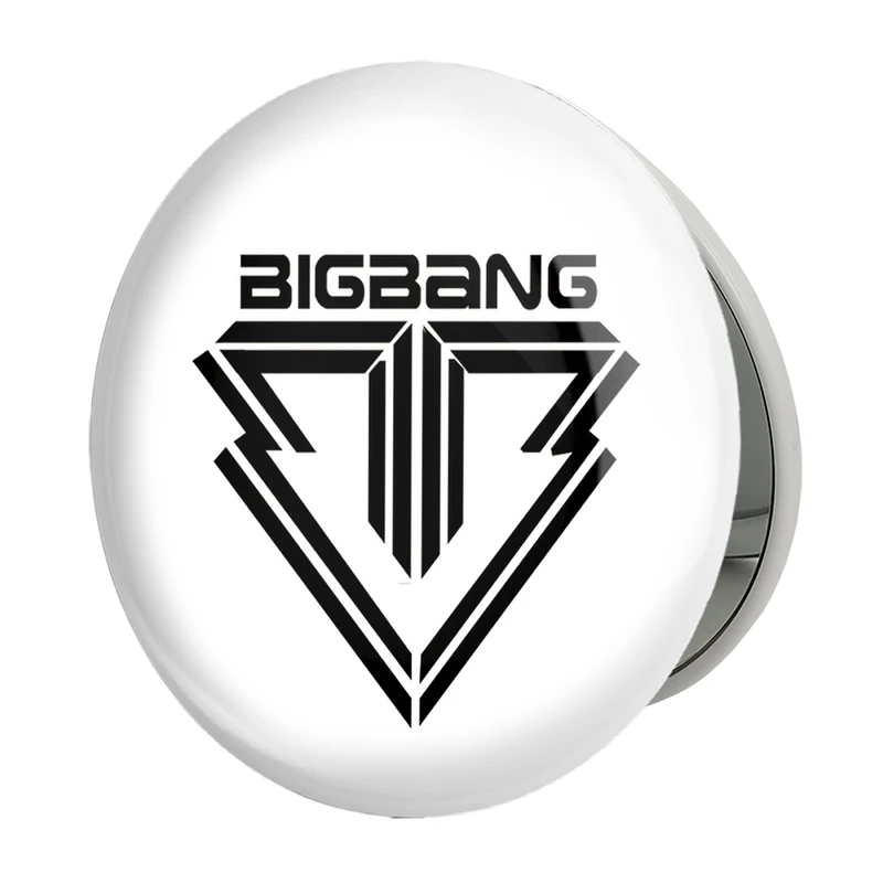 آینه جیبی خندالو طرح گروه بیگ بنگ BIGBANG مدل تاشو کد 12568 