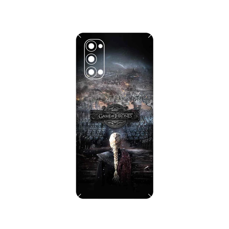 برچسب پوششی ماهوت مدل Game_of_Thrones مناسب برای گوشی موبایل اپو Reno4 Pro 5G