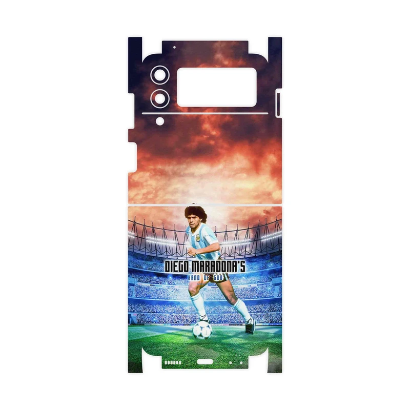 برچسب پوششی ماهوت مدل Diego Maradona-FullSkin مناسب برای گوشی موبایل سامسونگ Galaxy Z Flip3 5G