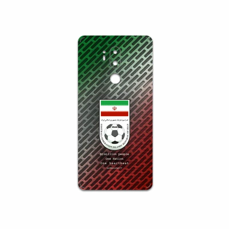برچسب پوششی ماهوت مدل Iran-National-Football-Team مناسب برای گوشی موبایل ال جی G7 PLUS THINQ