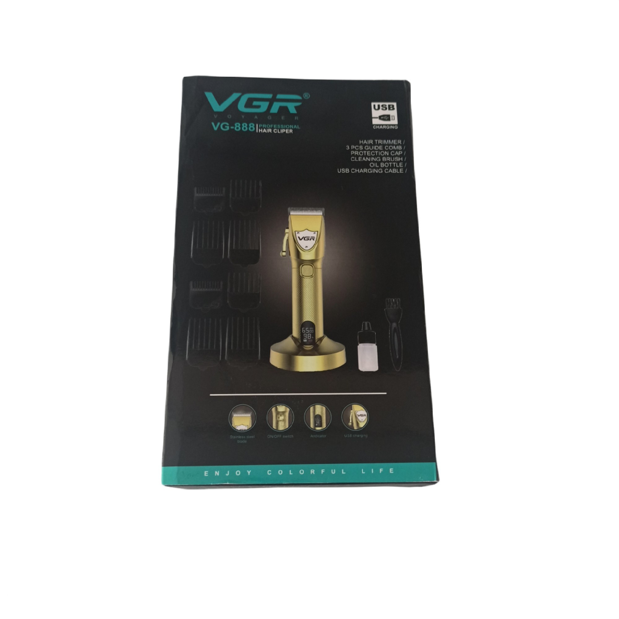 ماشین اصلاح موی سر و صورت وی جی ار مدل VG-888