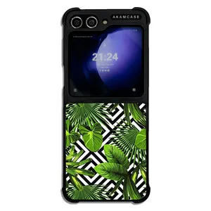 AKAM AMCWSGZFLIP5-LEAVES3 Cover For Samsung Galaxy Z Flip 5