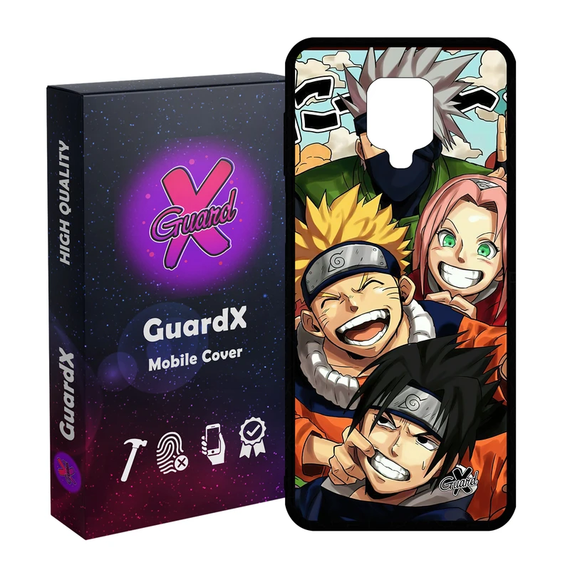 کاور گارد ایکس طرح Anime مدل Glass10461 مناسب برای گوشی موبایل شیائومی Redmi Note9 Pro/Note 9 Pro Max/Redmi Note 9S/MI Poco M2 Pro