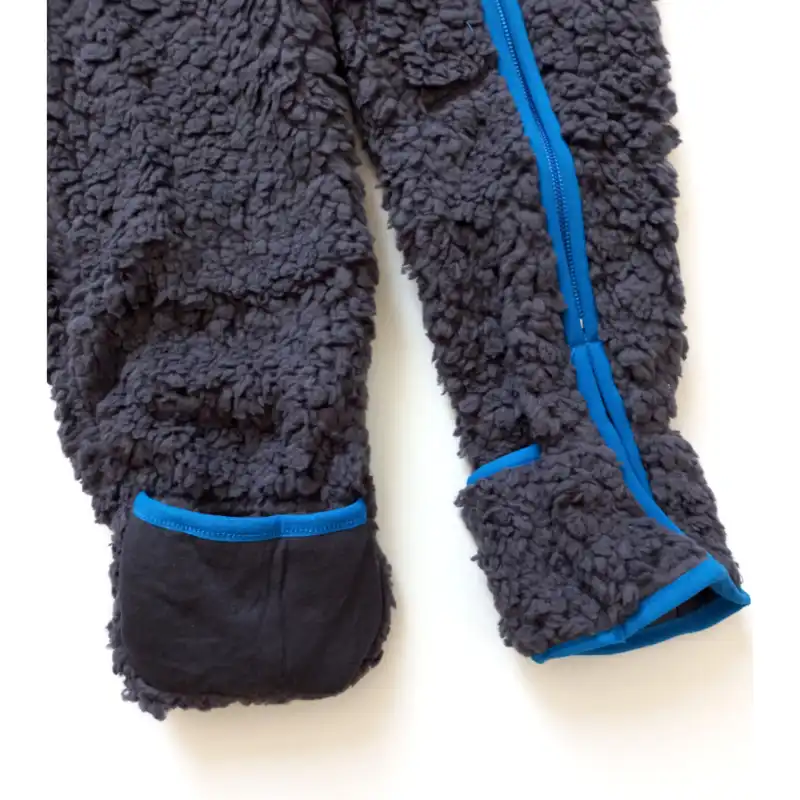 سرهمی زمستانی نوزادی لوپیلو مدل پشمی