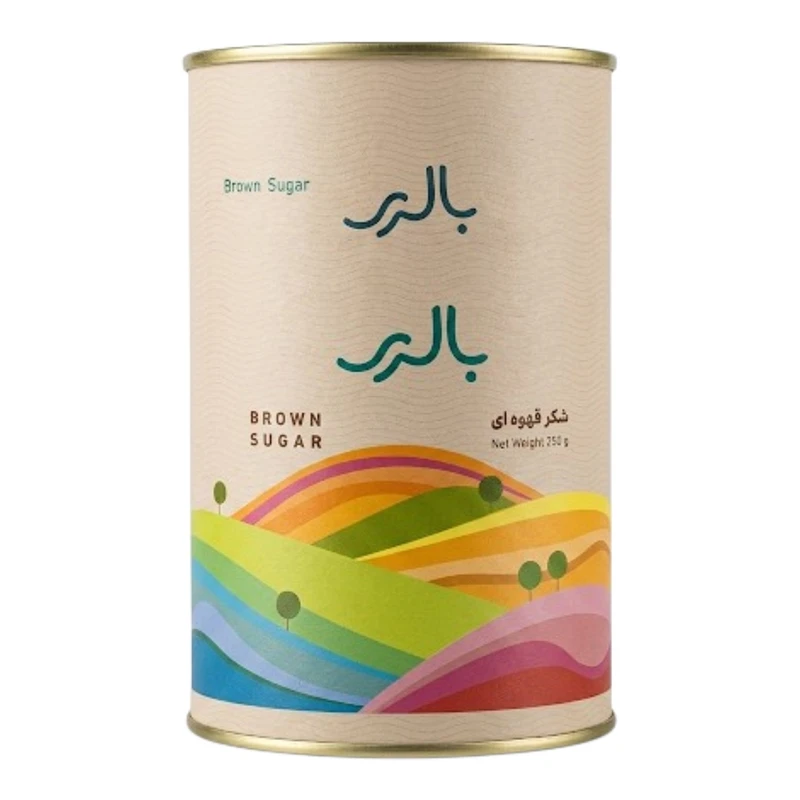 شکر قهوه‌ای بالری - 250 گرم