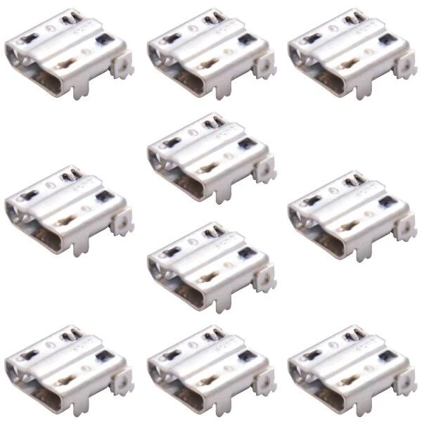  سوکت شارژ موبایل مدل A102 مجموعه 10عددی 