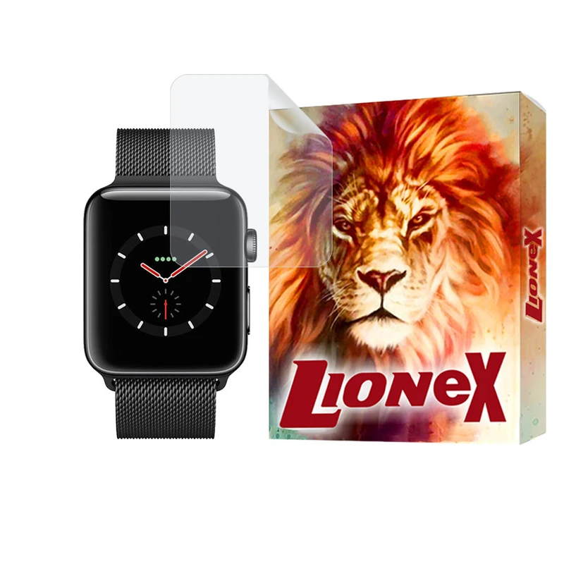 محافظ صفحه نمایش نانو لایونکس مدل MTBWL مناسب برای اپل واچ  series 3 42 mm
