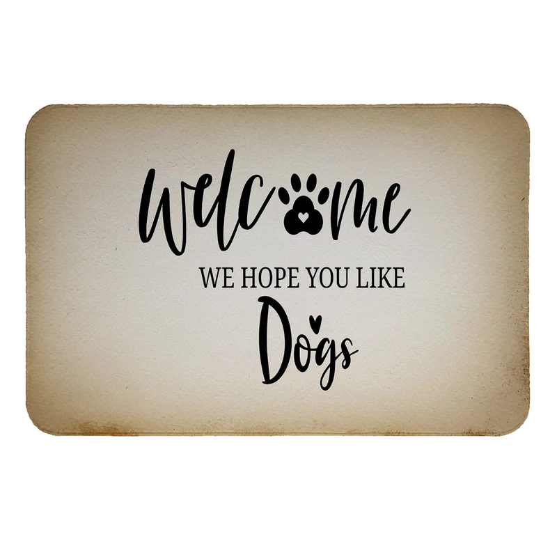 پادری طرح welcome کد 9515 سایز 50 × 70 سانتی متر