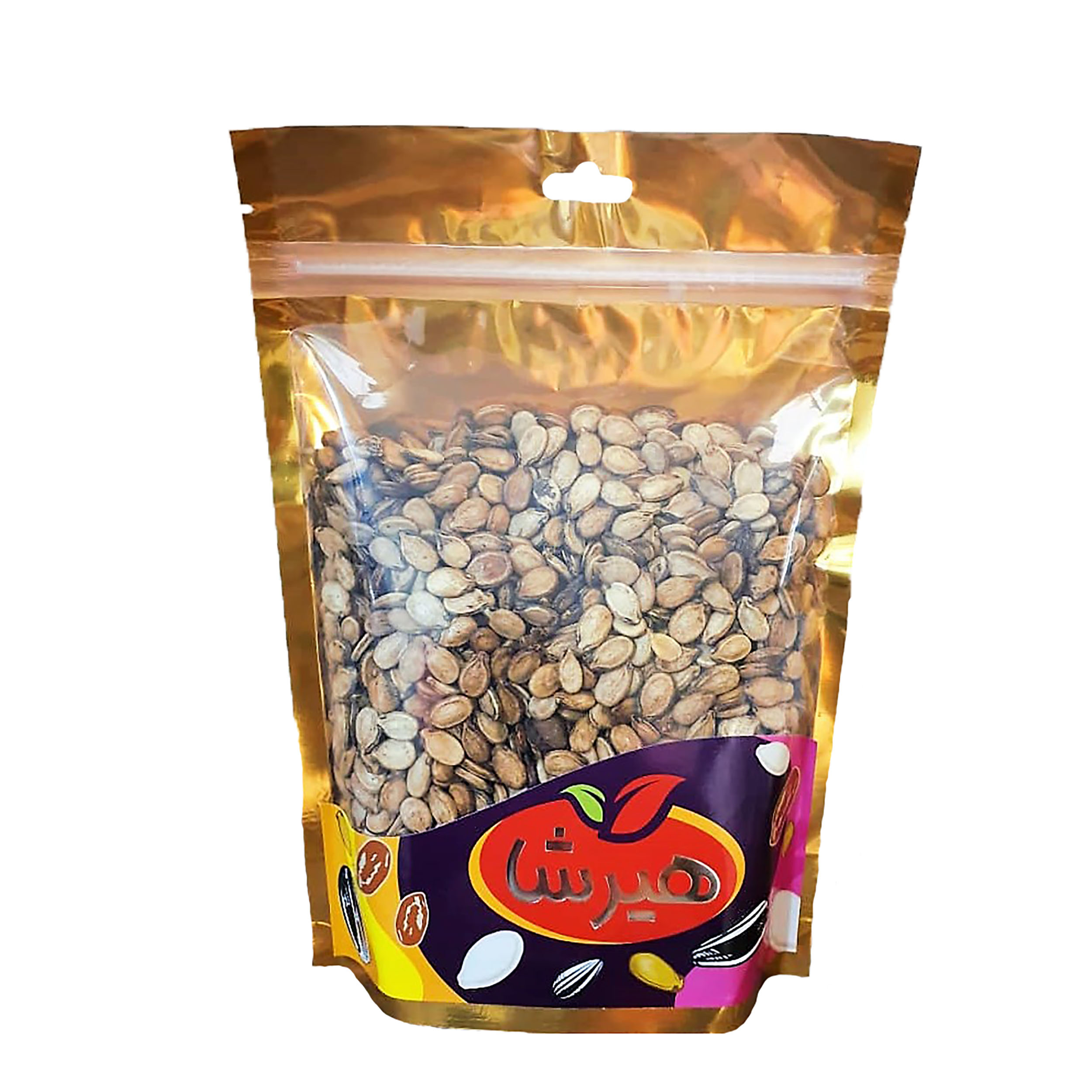 تخمه هندوانه دو آتشه هیرشا - 450 گرم