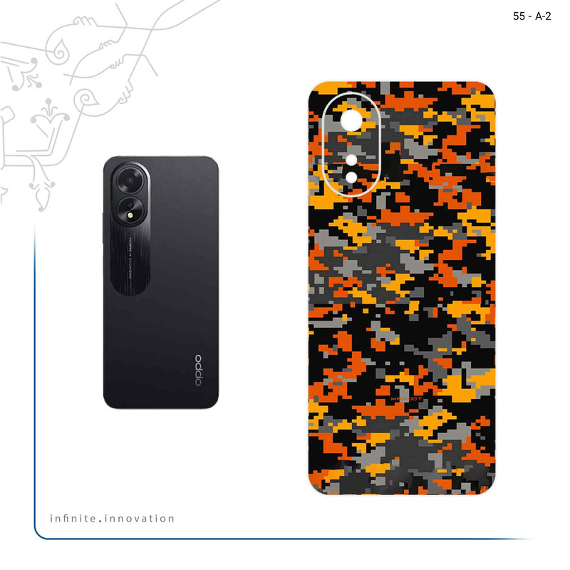 برچسب پوششی ماهوت مدل Army_Autumn_Pixel مناسب برای گوشی موبایل اپو A38
