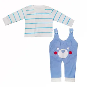 ست تی شرت و سرهمی نوزادی مدل سمور کد 002