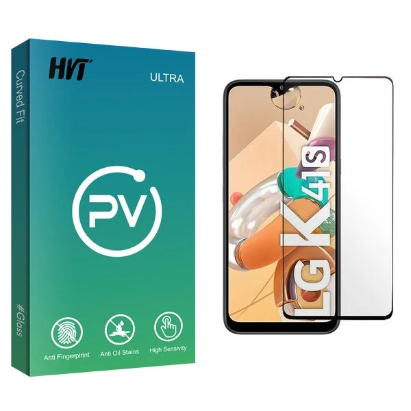 محافظ صفحه نمایش شیشه ای اچ وی تی مدل PV مناسب برای گوشی موبایل ال جی K41s