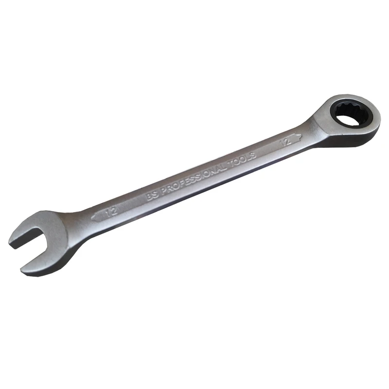 آچار یکسر تخت و یکسر رینگی بی اس مدل HT - 00120 سایز 12 میلی متر