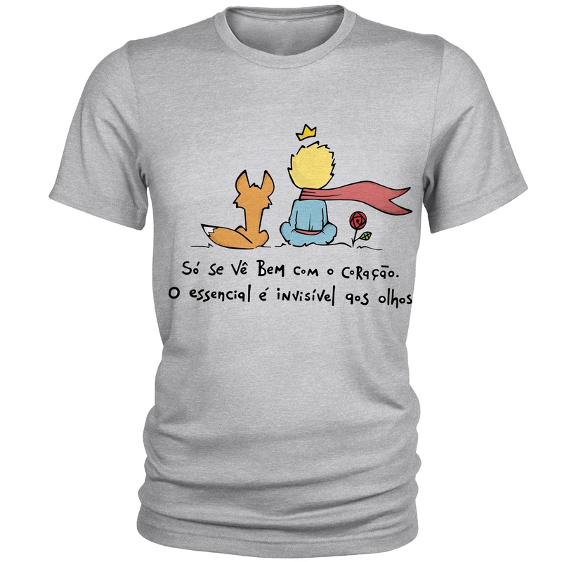 تیشرت آستین کوتاه مردانه مدل شاهزاده کوچولو S11