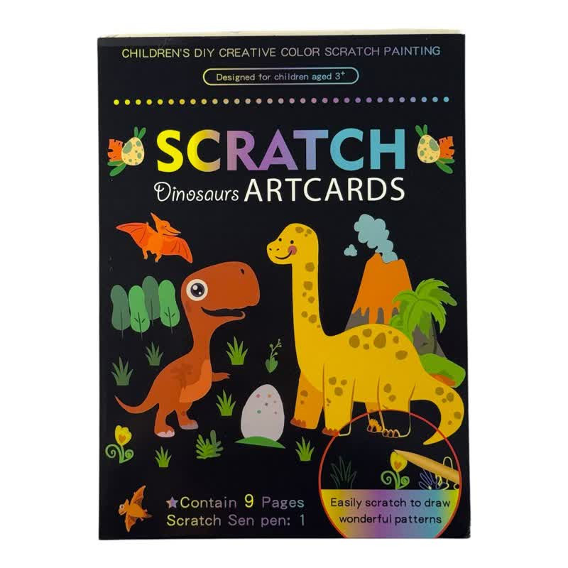 دفتر نقاشی 10 برگ مدل جادویی کد 103 به همراه مداد