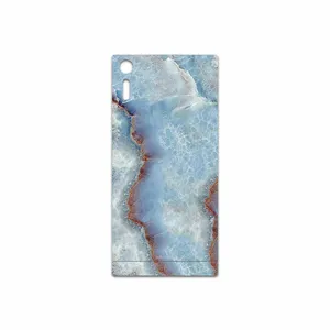 MAHOOT Blue Ocean Marble Cover Sticker for Sony Xperia XZ