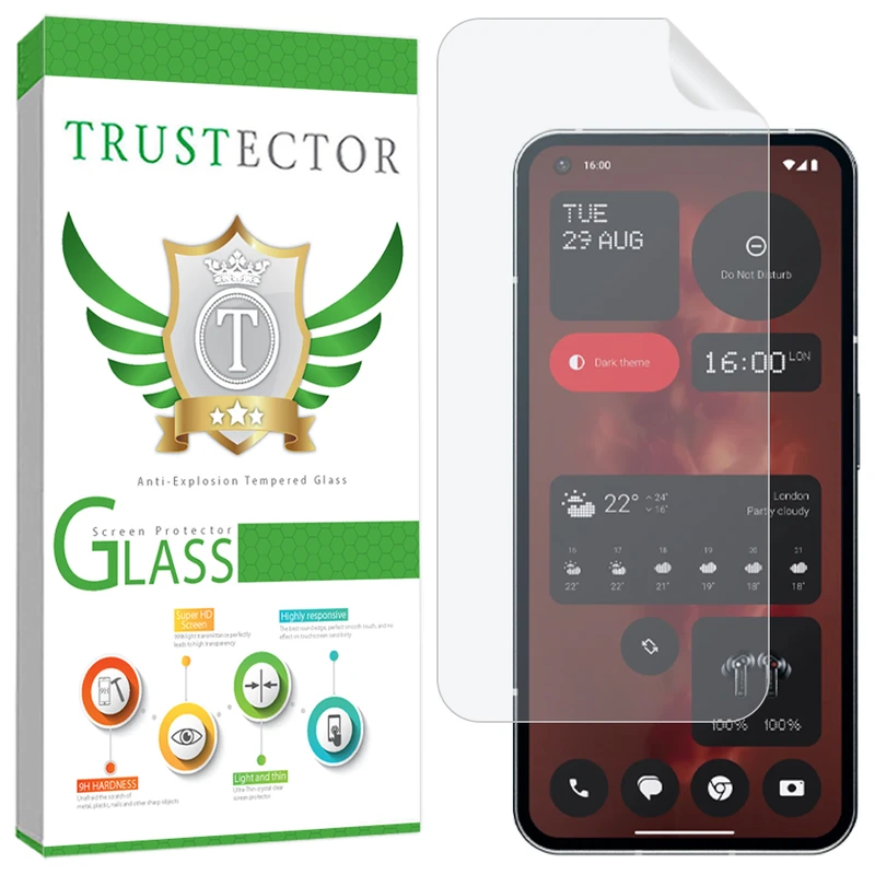 محافظ صفحه نمایش تراستکتور مدل TFNMB20 مناسب برای گوشی موبایل ناتینگ Phone 1