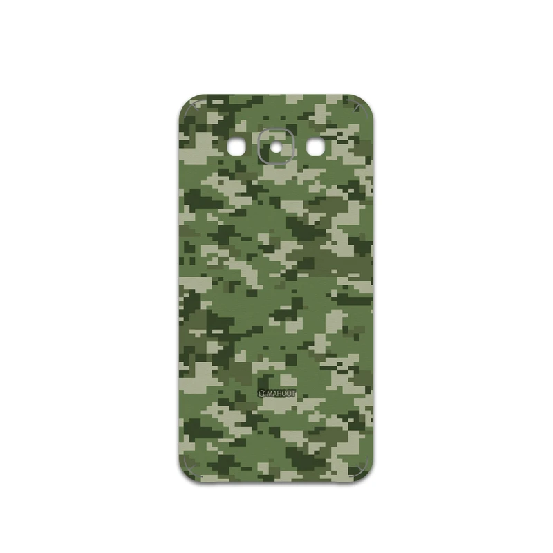 برچسب پوششی ماهوت مدل Army-Green-Pixel مناسب برای گوشی موبایل سامسونگ Galaxy E7