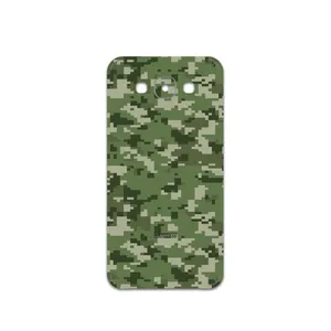 MAHOOT Army-Green-Pixel Cover Sticker for Samsung Galaxy E7
