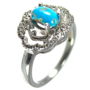 انگشتر نقره زنانه مدل 6611