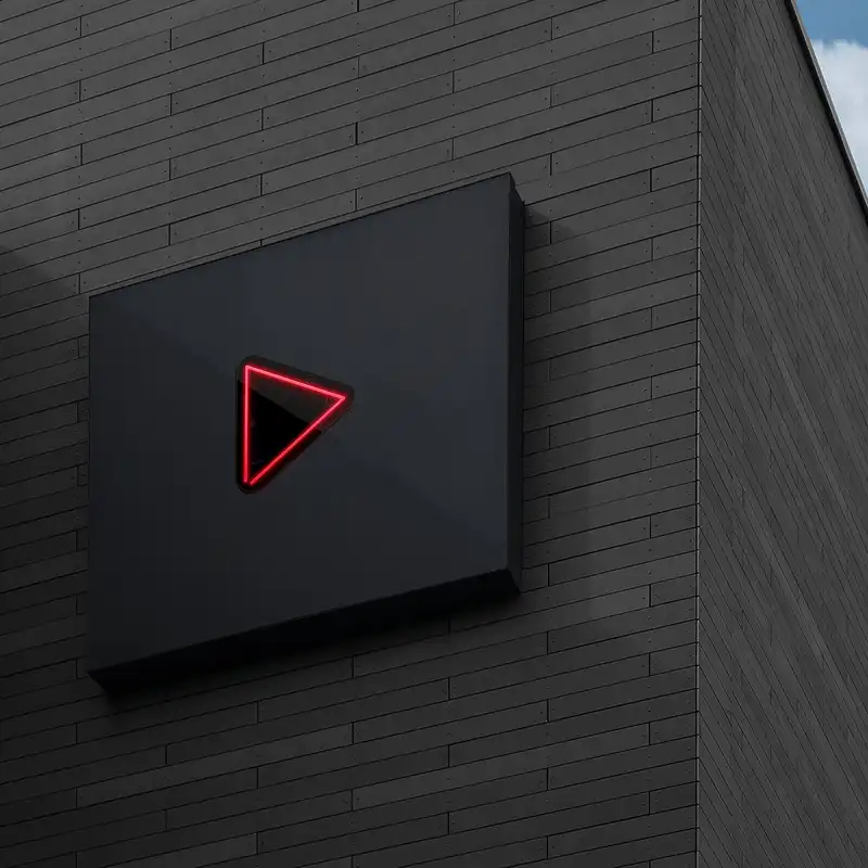 چراغ دیواری نئون دیزاین مدل Play-BL_RD