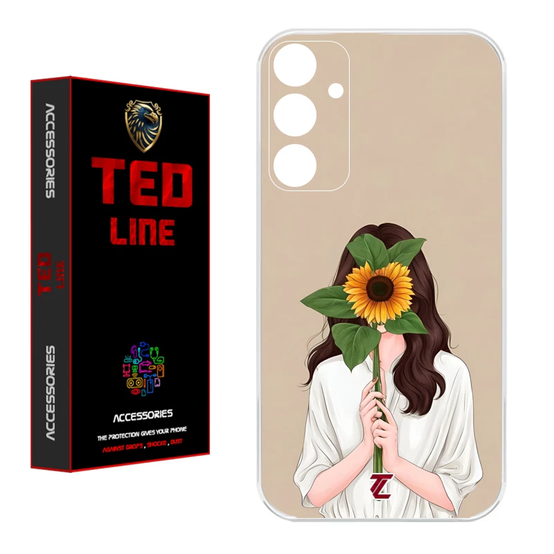 کاور تدلاین طرح دختر آفتابگردان کد 1153 مناسب برای گوشی موبایل سامسونگ Galaxy A34