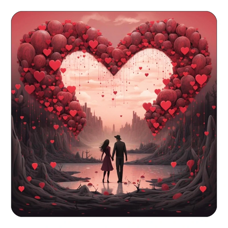 مگنت کاکتی مدل عاشقانه کد mp13973