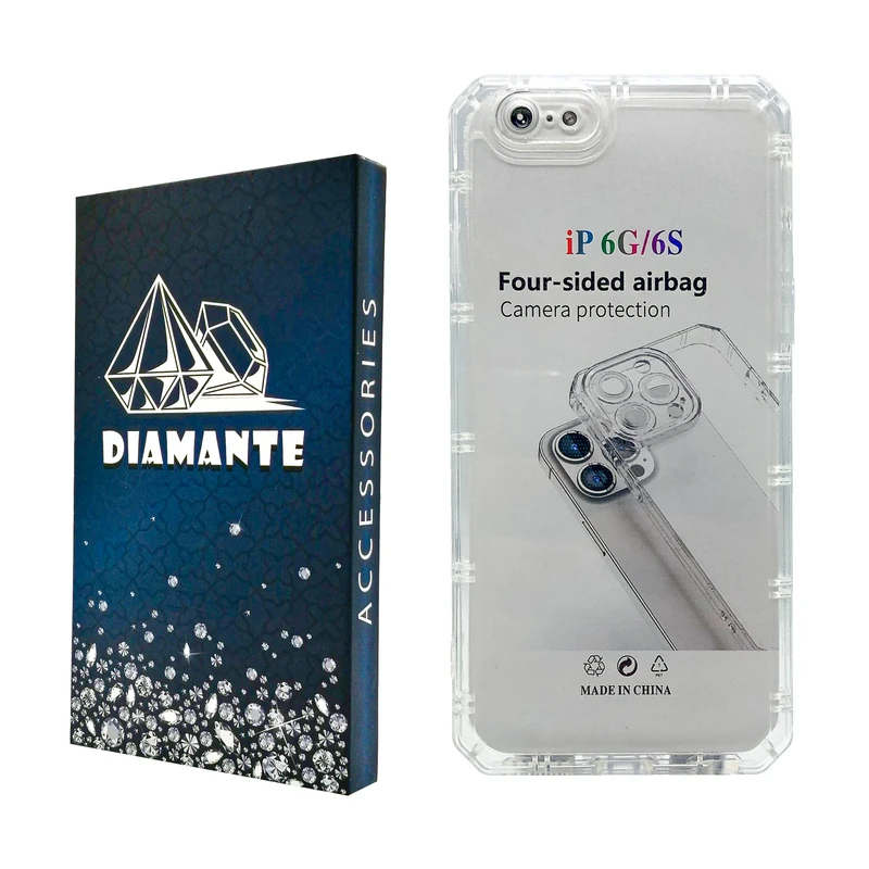 کاور دیامانته مدل Nahid Navy مناسب برای گوشی موبایل اپل iPhone 6 / 6s