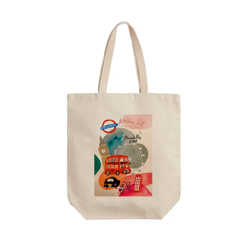 ساک خرید ترمه طراحان ایده مدل پترن لندن کد strm0792 - L