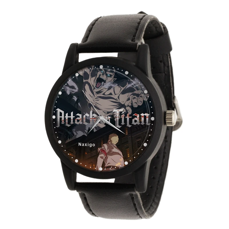 ساعت مچی عقربه ای ناکسیگو مدل Attack on Titan کد LF6811