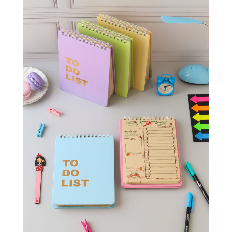 دفتر برنامه ریزی 60 برگ دایان مدل to do list کد ۳۵۵