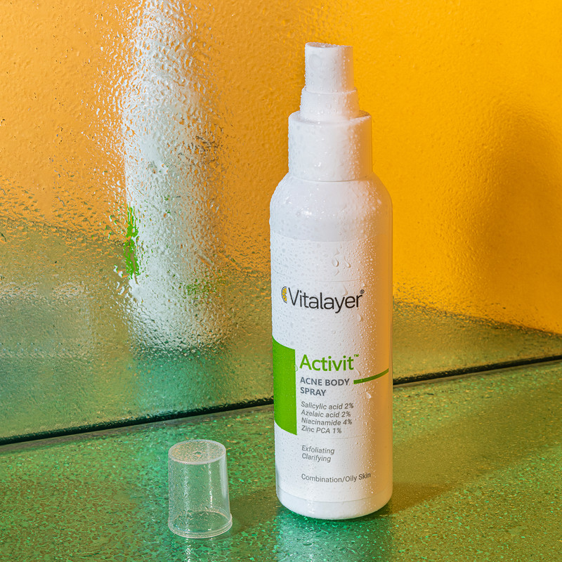 اسپری ضد جوش و لایه بردار ویتالیر مدل اکتیویت حجم 120میلی لیتر