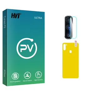HVT PV Glass Back Protector For Samsung Galaxy M11 With Camera Lens Protector
